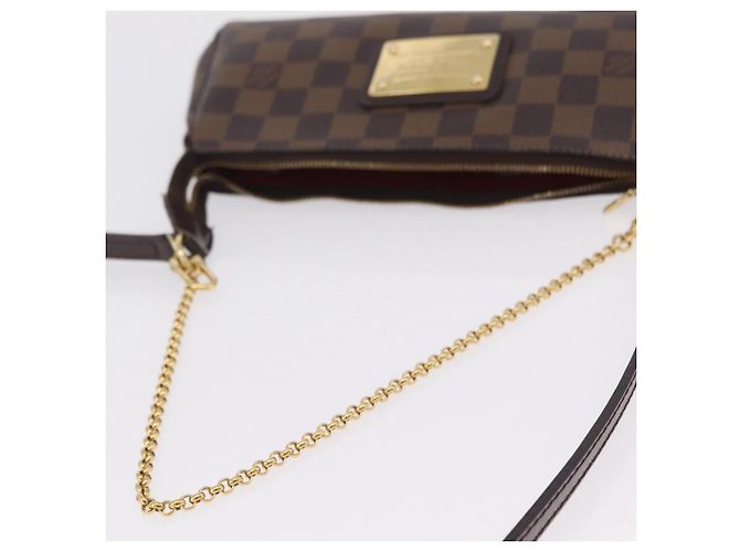 LOUIS VUITTON Damier Ebene Eva Shoulder Bag N55213 LV - vista 8