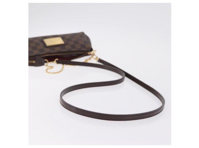 LOUIS VUITTON Damier Ebene Eva Shoulder Bag N55213 LV - vista 9