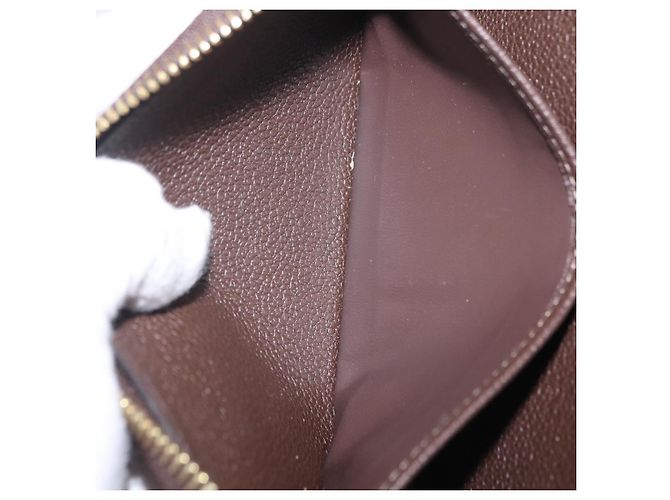 LOUIS VUITTON Monogram Empreinte Zippy Wallet Dark Brown M60548 LV - vista 19