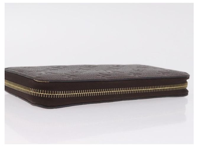 LOUIS VUITTON Monogram Empreinte Zippy Wallet Dark Brown M60548 LV - vista 6