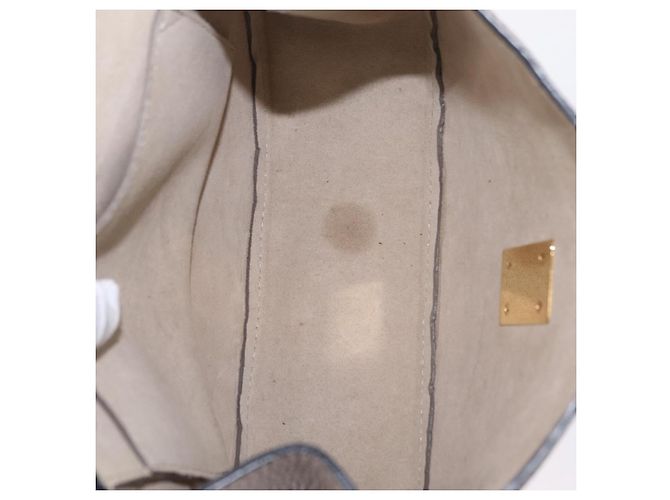 Chloé Chloe Chain Drew Shoulder Bag Leather Beige Gold Tone - vista 19