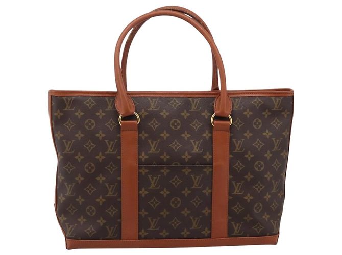 LOUIS VUITTON Monogram Sac Weekend PM Hand Bag M42425 LV - vista 13