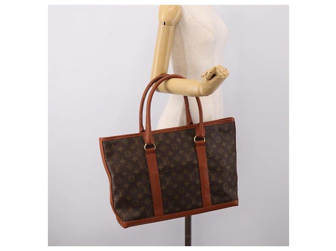 LOUIS VUITTON Monogram Sac Weekend PM Hand Bag M42425 LV - vista 23