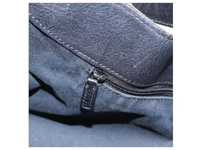 GUCCI GG Canvas Horsebit Shoulder Bag Black 101975 - vista 21
