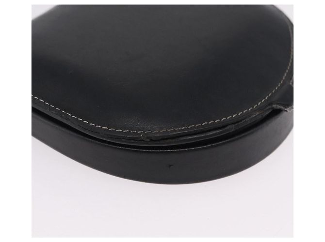 LOEWE Shoulder Pouch Heel Pouch Leder Schwarz - Ansicht 16