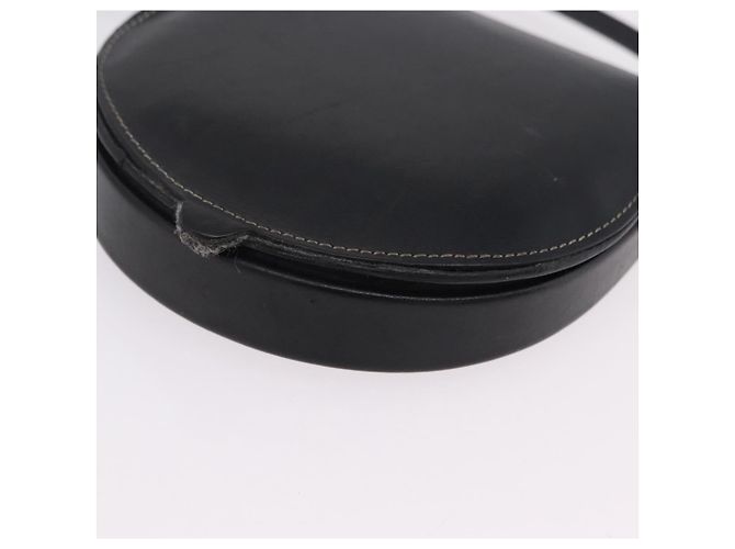 LOEWE Shoulder Pouch Heel Pouch Leder Schwarz - Ansicht 17