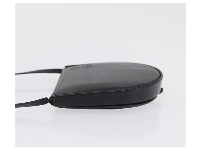 LOEWE Shoulder Pouch Heel Pouch Leder Schwarz - Ansicht 4