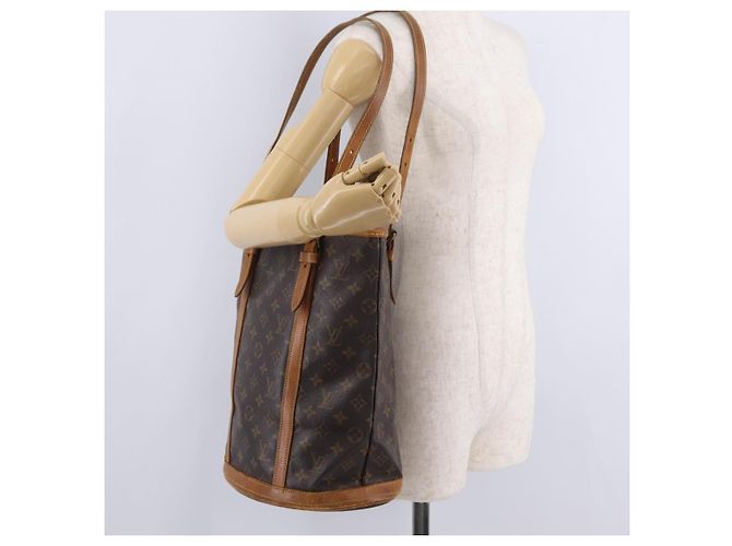 LOUIS VUITTON Monogram Bucket GM Shoulder Bag M42236 LV - vista 26