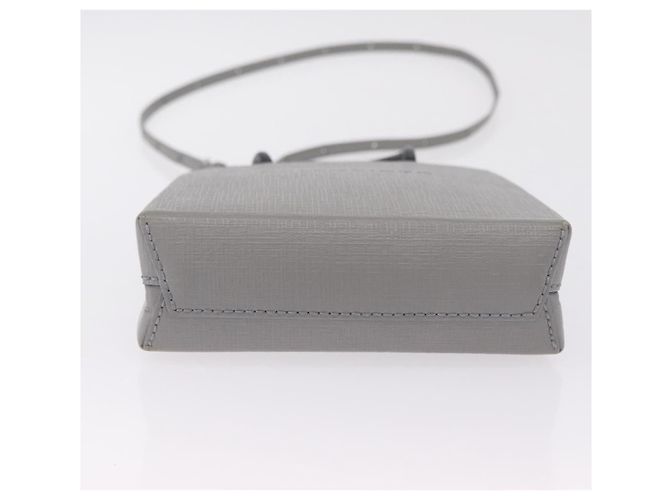 Balenciaga Hand Bag Leather 2way Gray Silver 693805 - vista 14
