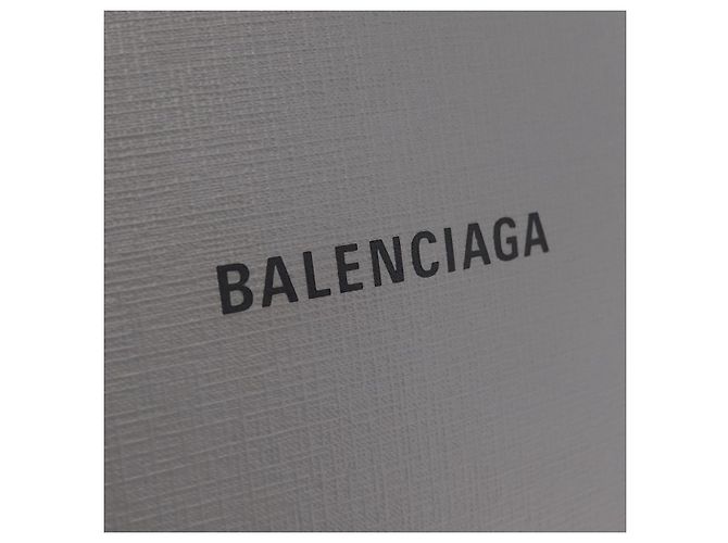 Balenciaga Hand Bag Leather 2way Gray Silver 693805 - vista 19