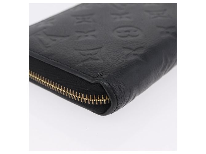 LOUIS VUITTON Monogram Empreinte Zippy Long Wallet Black M61864 LV - Ansicht 15