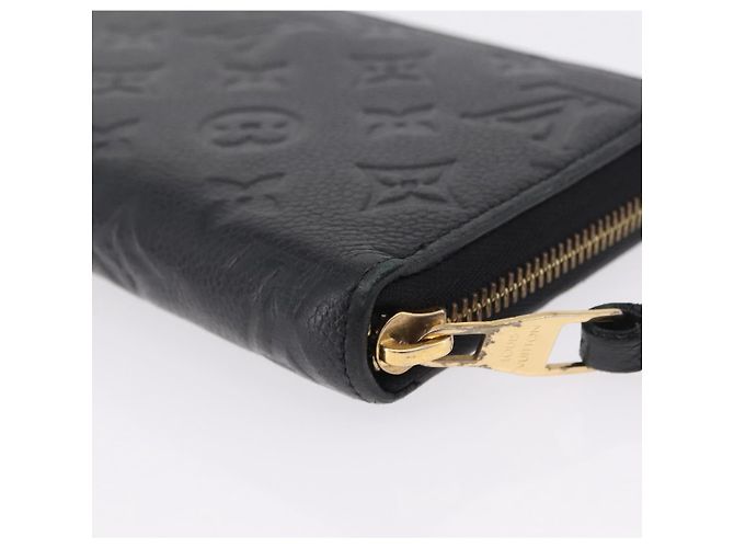 LOUIS VUITTON Monogram Empreinte Zippy Long Wallet Black M61864 LV - Ansicht 16