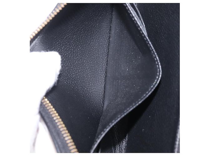 LOUIS VUITTON Monogram Empreinte Zippy Long Wallet Black M61864 LV - Ansicht 18
