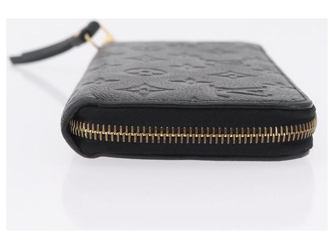 LOUIS VUITTON Monogram Empreinte Zippy Long Wallet Black M61864 LV - Ansicht 3