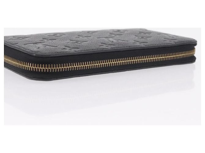 LOUIS VUITTON Monogram Empreinte Zippy Long Wallet Black M61864 LV - Ansicht 5