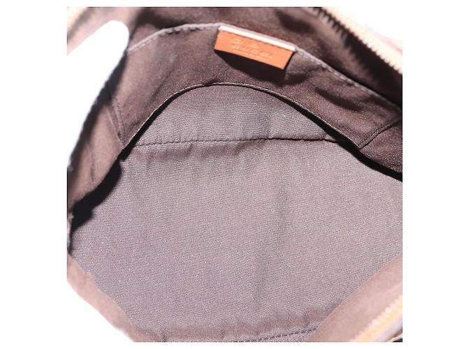 GUCCI Micro GG Canvas Guccissima Leather Outlet 2way Brown 341504 - vista 18