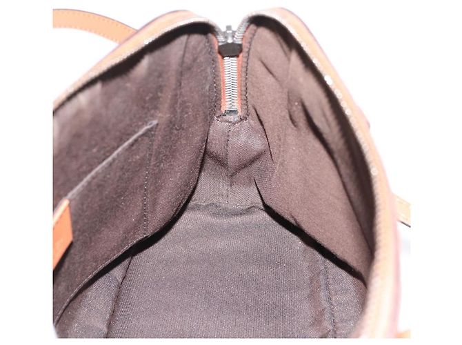 GUCCI Micro GG Canvas Guccissima Leather Outlet 2way Brown 341504 - vista 19