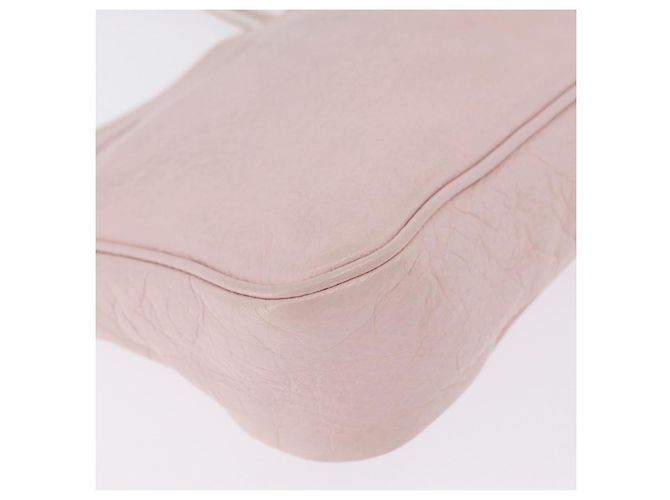 Balenciaga The Hip Shoulder Bag Leather Pink 242803 - vista 19