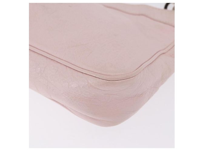 Balenciaga The Hip Shoulder Bag Leather Pink 242803 - vista 20