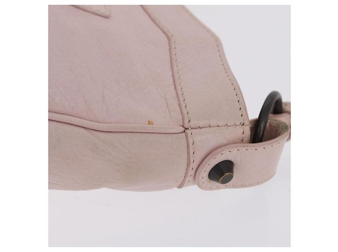 Balenciaga The Hip Shoulder Bag Leather Pink 242803 - vista 5