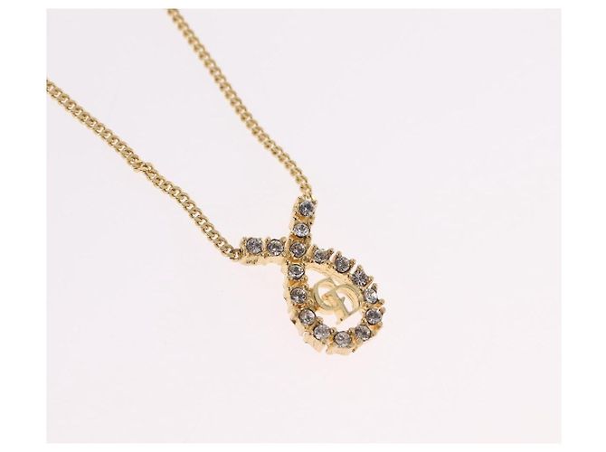 Christian Dior Necklace Metal Gold Tone - vista 3