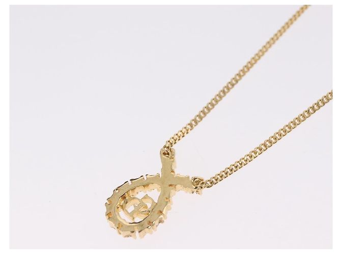 Christian Dior Necklace Metal Gold Tone - vista 9