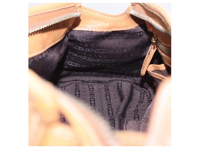 Céline CELINE Hand Bag Leather Beige Gold Tone - vista 23