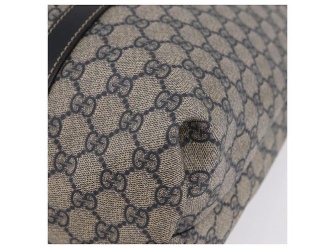 GUCCI GG Supreme Tote Bag PVC Navy Silver 223668 - vista 11