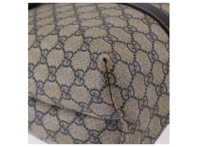 GUCCI GG Supreme Tote Bag PVC Navy Silver 223668 - vista 12