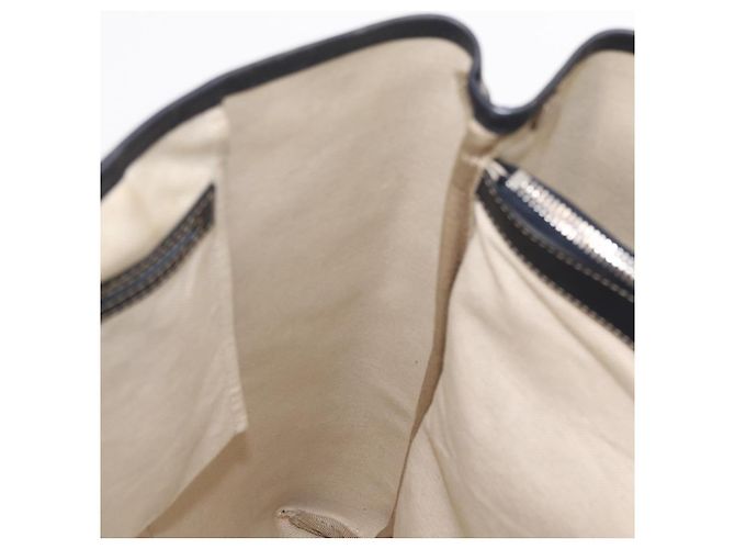 GUCCI GG Supreme Tote Bag PVC Navy Silver 223668 - vista 20