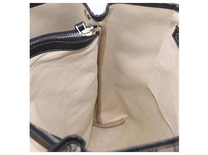 GUCCI GG Supreme Tote Bag PVC Navy Silver 223668 - vista 21