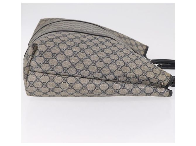 GUCCI GG Supreme Tote Bag PVC Navy Silver 223668 - vista 4