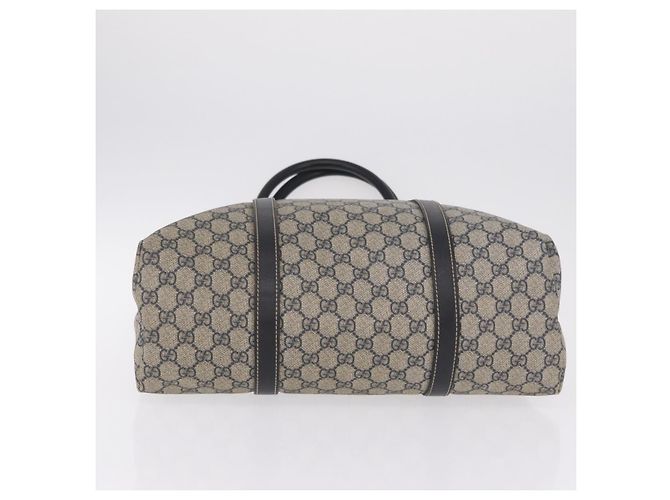 GUCCI GG Supreme Tote Bag PVC Navy Silver 223668 - vista 9