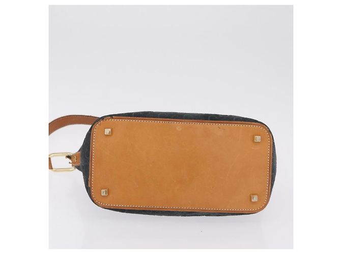 Céline CELINE Sac à épaule C Macadam Daim Vert Doré - vue 13