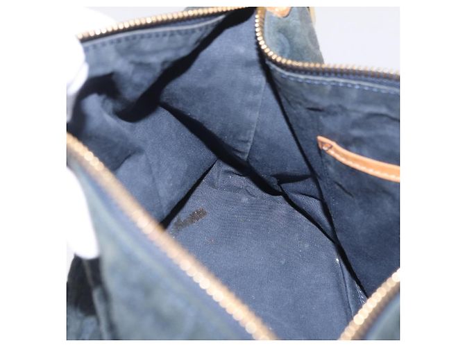 Céline CELINE Sac à épaule C Macadam Daim Vert Doré - vue 22