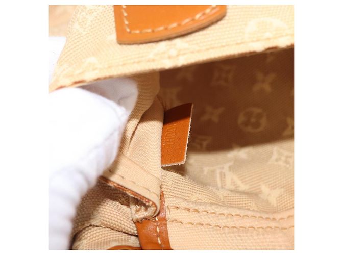 LOUIS VUITTON Monogram Mini Sac Marie Kate Tote Bag Beige M92505 LV - vista 12