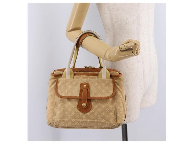 LOUIS VUITTON Monogram Mini Sac Marie Kate Tote Bag Beige M92505 LV - vista 26