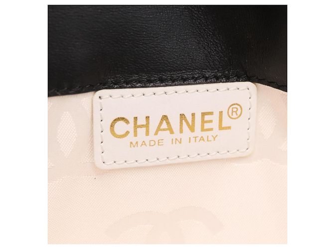 CHANEL Chain Shoulder Bag Canvas Pink Gold CC - vista 18