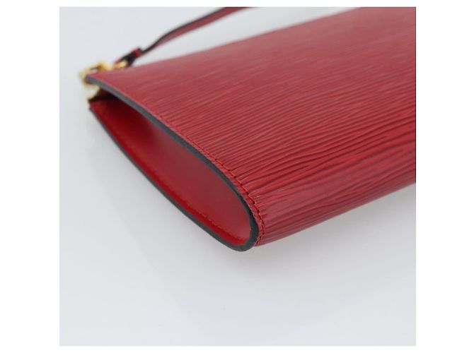LOUIS VUITTON Epi Pochette Accessoires Pouch Red M52947 LV - vista 11