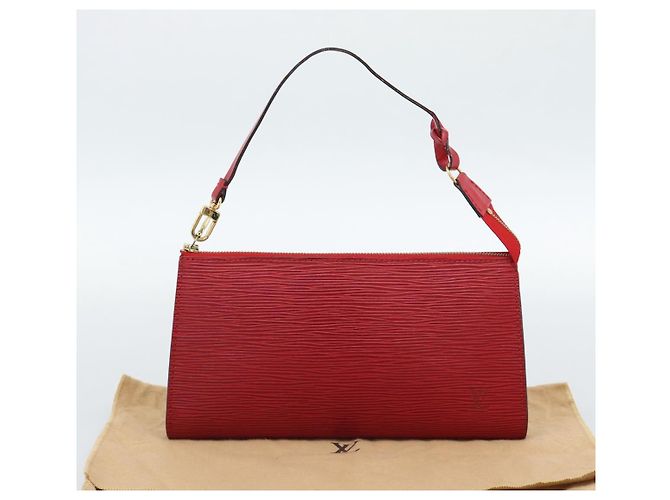 LOUIS VUITTON Epi Pochette Accessoires Pouch Red M52947 LV - vista 21