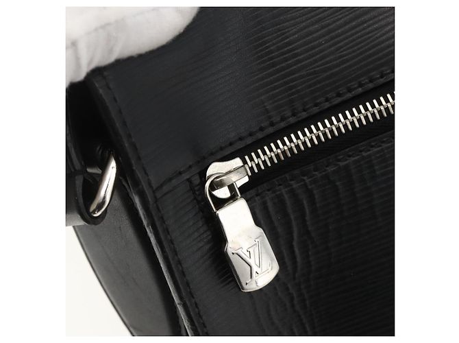 LOUIS VUITTON Epi Harrington Messenger MM Shoulder Bag Black M53409 - vista 17