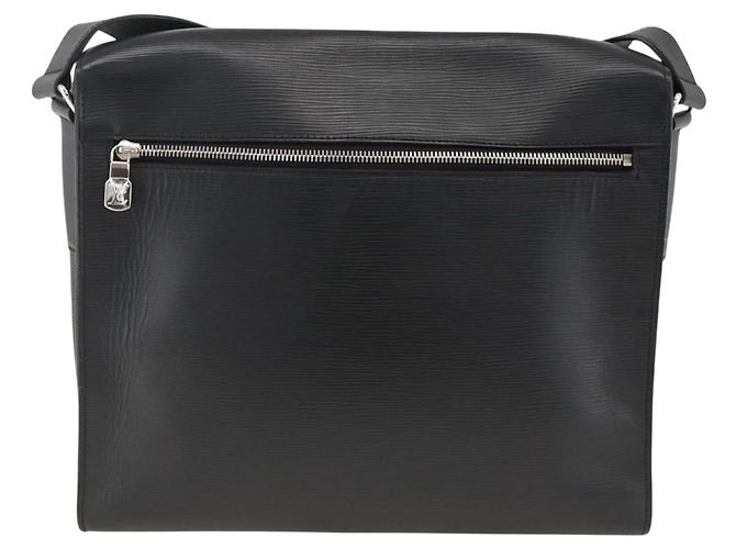 LOUIS VUITTON Epi Harrington Messenger MM Shoulder Bag Black M53409 - vista 2
