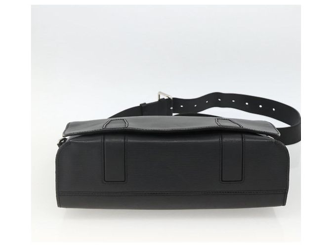 LOUIS VUITTON Epi Harrington Messenger MM Shoulder Bag Black M53409 - vista 5