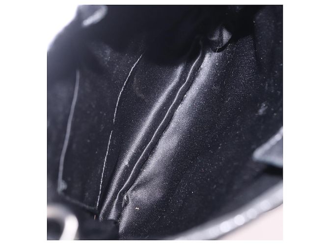 Autre Marque Saint Laurent Shoulder Bag Canvas Black Silver - vista 11