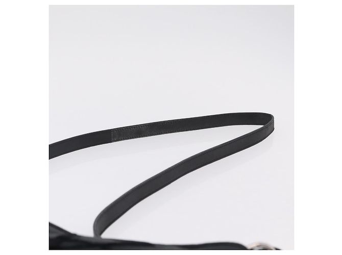 Autre Marque Saint Laurent Shoulder Bag Canvas Black Silver - vista 8