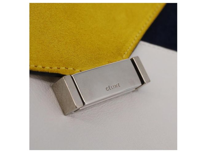 Céline CELINE Clutch Bag Suede Calfskin leather Multicolor Silver - vista 17