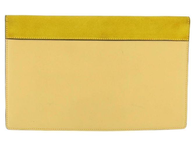Céline CELINE Clutch Bag Suede Calfskin leather Multicolor Silver - vista 2