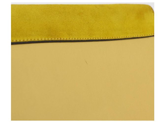 Céline CELINE Clutch Bag Suede Calfskin leather Multicolor Silver - vista 3