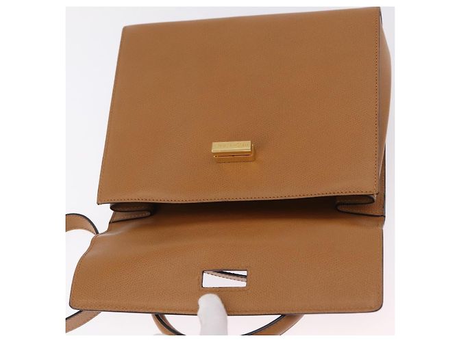 Céline CELINE Handtasche Leder 2way Beige Gold - Ansicht 10