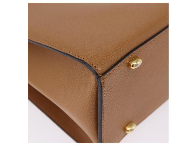 Céline CELINE Handtasche Leder 2way Beige Gold - Ansicht 17
